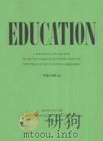 EDUCATION VOLUME 54 1996 PDF电子版封面