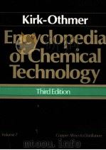 Encyclopedia of Chemical Technology Third Edition Volume7 PDF电子版封面
