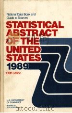 STATISTICAL ABSTRACT OF TEH UNITED STATES 1989 109th Edition（ PDF版）