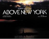 ROBERT CAMERON'S ABOVE NEW YORK PDF电子版封面 GEORGE PLIMPTON著