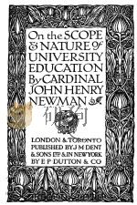 ON THE SCOPE & NATURE OF UNIVERSITY EDUCATION 1920 PDF电子版封面