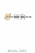 UNIVERSITY DEBATERS‘ANNUAL 1925-1926 PDF电子版封面 EDITH M.PHELPS