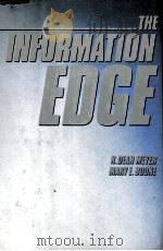 THE INFORMATION EDGE PDF电子版封面 0070417822 N.DEAN MEYER MARY E.BOONE