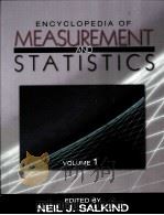 ENCYCLOPEDIA OF MEASUREMENT AND STATISTICS VOLUME 1 PDF电子版封面 NEIL J.SALKIND KRISTIN RASMUS