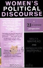 WOMEN'S POLITICAL DISCOURSE PDF电子版封面 9780742529090 MOLLY A.MAYHEAD著