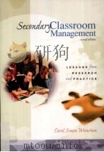 Secondary classroom management : lessons from research and practice 2nd ed. PDF电子版封面 0072322705