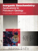 Inorganic Geochemistry Applications to Petroleum Geology PDF电子版封面 0632034335