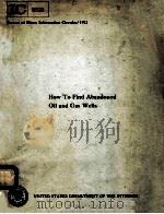 How To Find Abandooned Oil and Gas Wells PDF电子版封面