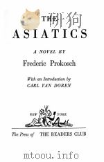 THE ASIATICS 1941 PDF电子版封面