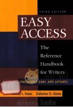 third edition easy access the reference handbook for writers P502 PDF电子版封面