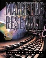 MARKETING RESEARCH  SEVEBNTH EDITION     PDF电子版封面  0471363405  DAVID A.AAKER  V.KUMAR  GEORGE 