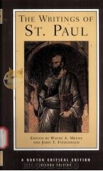 THE WRITINGS OF ST.PAUL  ANNOTATED TEXTS RECERTION AND CRITICISM SECOND EDITION     PDF电子版封面  0393972801  WAYNE A.MEEKS  JOHN T.FITZGERA 