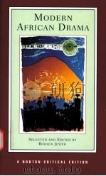 MODERN AFRICAN DRAMA PDF电子版封面 0393975291 BIODUN JEYIFO