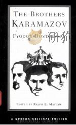 THE BROTHERS KARAMAZOV  FYODOR DOSTOEVSKY     PDF电子版封面  0393082141  RALPH E.MATLAW 