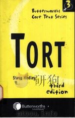 BUTTERWORTHS CORE TEXT SERIES Tort Third Edition PDF电子版封面 0406950024