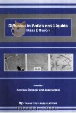 Diffusion in Solids and Liquids Mass Diffusion PDF电子版封面 0908451361