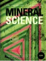 THE 23RD EDITION OF THE MANUAL OF MINERAL SCIENCE (after JAMES D.DANA) PDF电子版封面 0471721574 Cornelis Klein Barbara Dutrow