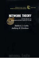 NETWORK THEORY:AN INTRODUCTION TO RECIPROCAL AND NONERCIPROCAL CIRCUITS（1964 PDF版）
