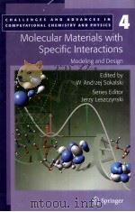 Molecular Materials with Specific Interactions-Modeling and Design PDF电子版封面 1402053719 W.Andrzej Sokalski