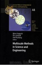 Multiscale Methods in Science and Engineering With 85 Figures and 17 Tables PDF电子版封面 3540253351