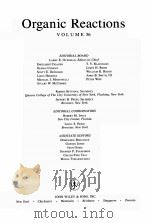 Organic Reactions  VOLUME 56（ PDF版）