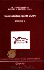 GEOSTATISTICS BANFF 2004 Volume 2 PDF电子版封面 9004097228
