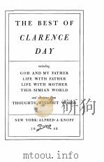 THE BEST OF CLARENCE DAY（1948 PDF版）