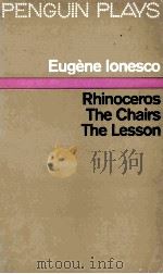 RHINOCEROS 1976 PDF电子版封面 EUGENE IONESCO