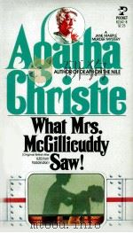 WHAT MRS.MCGILLICUDDY SAW! 1958 PDF电子版封面 AGATHA CHRISTIE