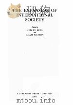 THE EXPANSION OF INTERNATIONAL SOCIETY（1984 PDF版）