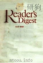READER‘S DIGEST JUNE 1981 PDF电子版封面
