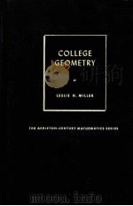COLLEGE GEOMETRY 1957 PDF电子版封面