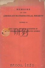 THE LATTICE THEORETIC BACKGROUND OF THE DIMENSION THEORY OF POERATOR ALGKBRAS（1955 PDF版）