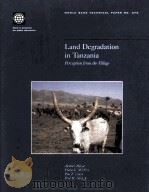 LAND DEGRADATION IN TANZANIA:PERCETION FROM THE VILLAGE 1997 PDF电子版封面