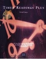 TIMED READINGS PLUS BOOK EIGHT 1998 PDF电子版封面 EDWARD SPARGO