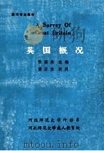 A SURVEY OF GREAT BRITAIN 1984 PDF电子版封面