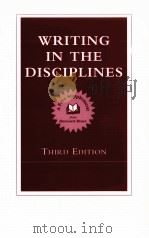 WRITING IN THE DISCIPLINES THIRD EDITION 1995 PDF电子版封面