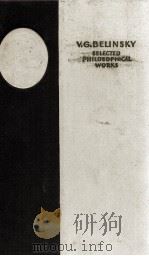 SELECTED PHILOSOPHICAL WORKS 1956 PDF电子版封面