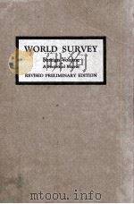 WORLD SURVEY FOREIGN VOLUME（1920 PDF版）