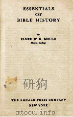 ESSENTIALS OF BIBLE HISTORY（1944 PDF版）