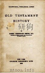 OLD TESTAMENT HISTORY 1903 PDF电子版封面