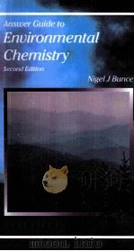 ANSWER GUIDE TO ENVIRONMENTAL CHEMISTRY SECOND EDITION（1995 PDF版）