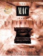 THE MAC IS NOT A TYPEWRITER 1990 PDF电子版封面 ROBIN WILLIAMS