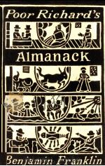 POOR RICHARD‘S ALMANACK PDF电子版封面 BENJAMIN FRANKLIN
