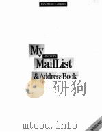 MY ADVANCED MAILLIST & ADDRESSBOOK 1996 PDF电子版封面