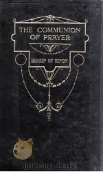 THE COMMUNION OF PRAYER     PDF电子版封面     