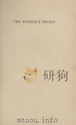 THE PEOPLE'S FRONT（1937 PDF版）