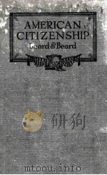 AMERICAN CITIZENSHIP（1921 PDF版）