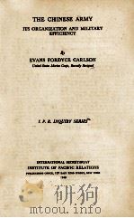 THE CHINESE AMRY ITS ORGANIZATION AND MILITARY EFFICIENCY（1940 PDF版）