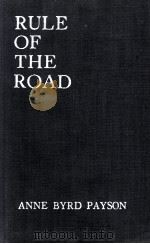 RULE OF THE ROAD 1937 PDF电子版封面